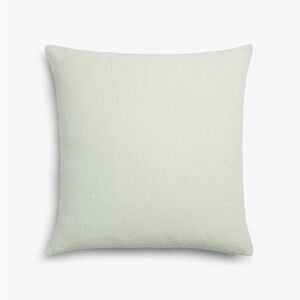 NWOT Parachute Home Linen Pillowcase Set of 2, 20x20” pale mint green color